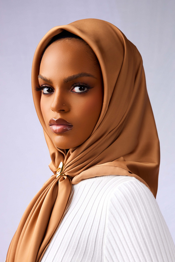 Plain Matte Silk ~ Caramel