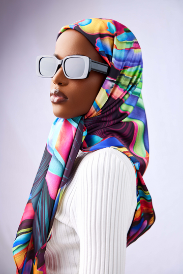 Patterned Matte Silk ~ Nova