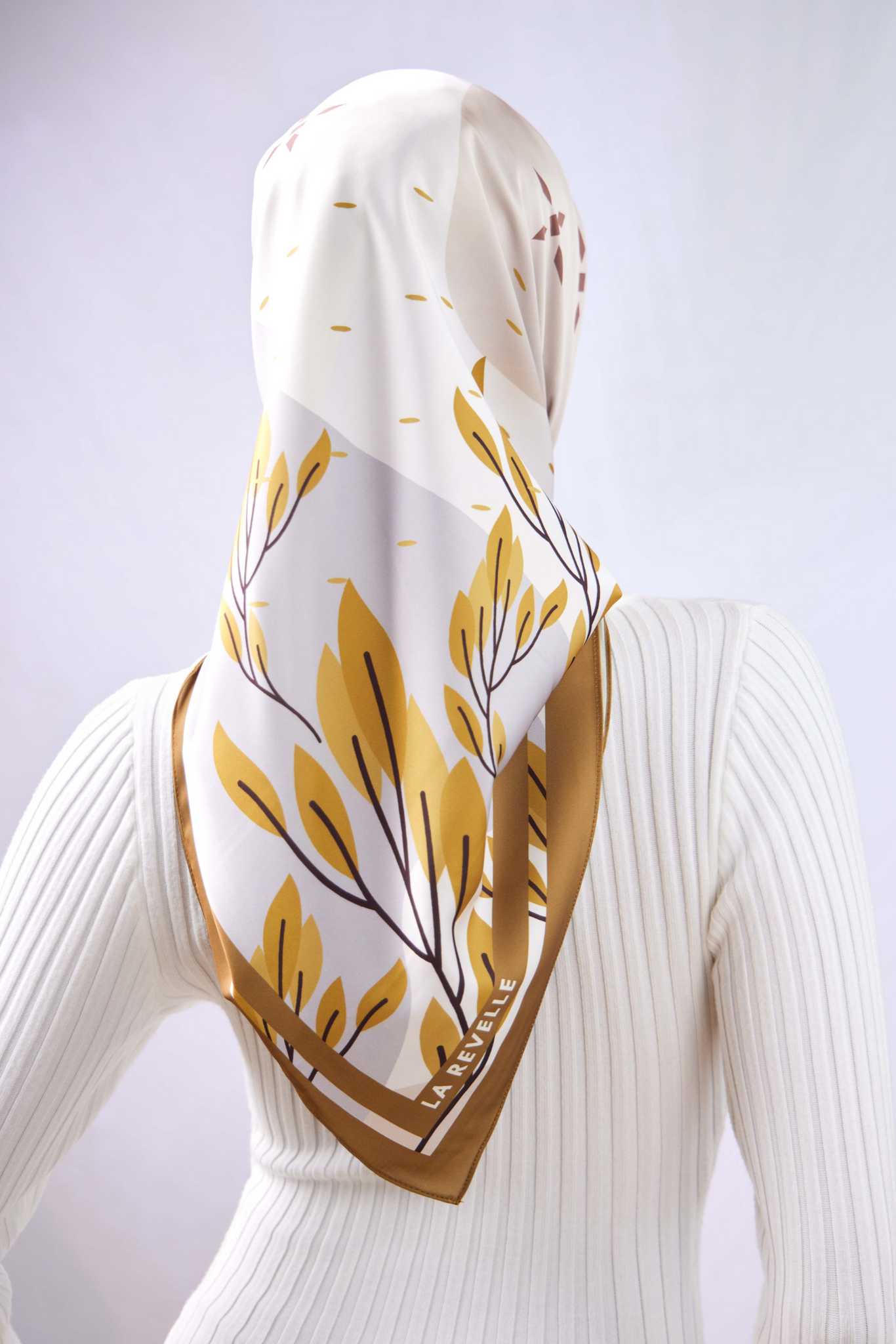 Patterned Matte Silk ~ Amber