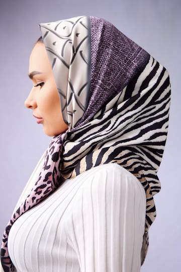 Patterned Matte Silk ~ Feral