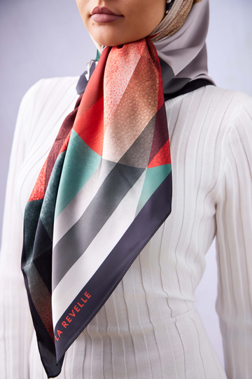 Patterned Matte Silk ~ Ridge