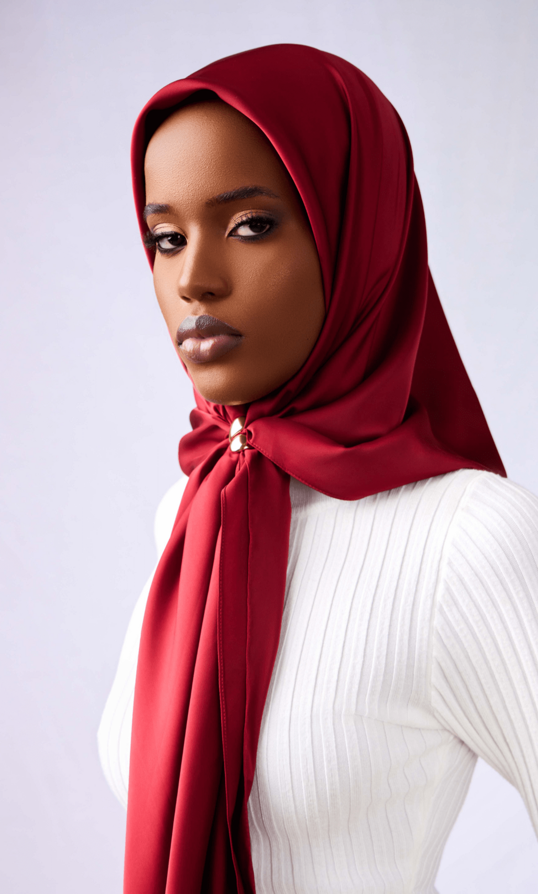 Plain Matte Silk ~ Berry