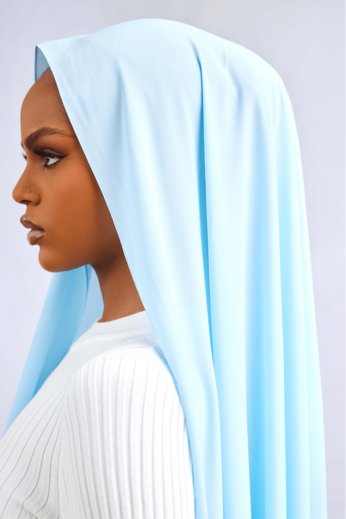 Diamond Chiffon ~ Sky