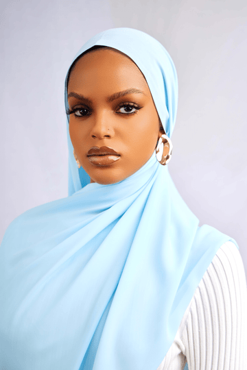 Diamond Chiffon ~ Sky