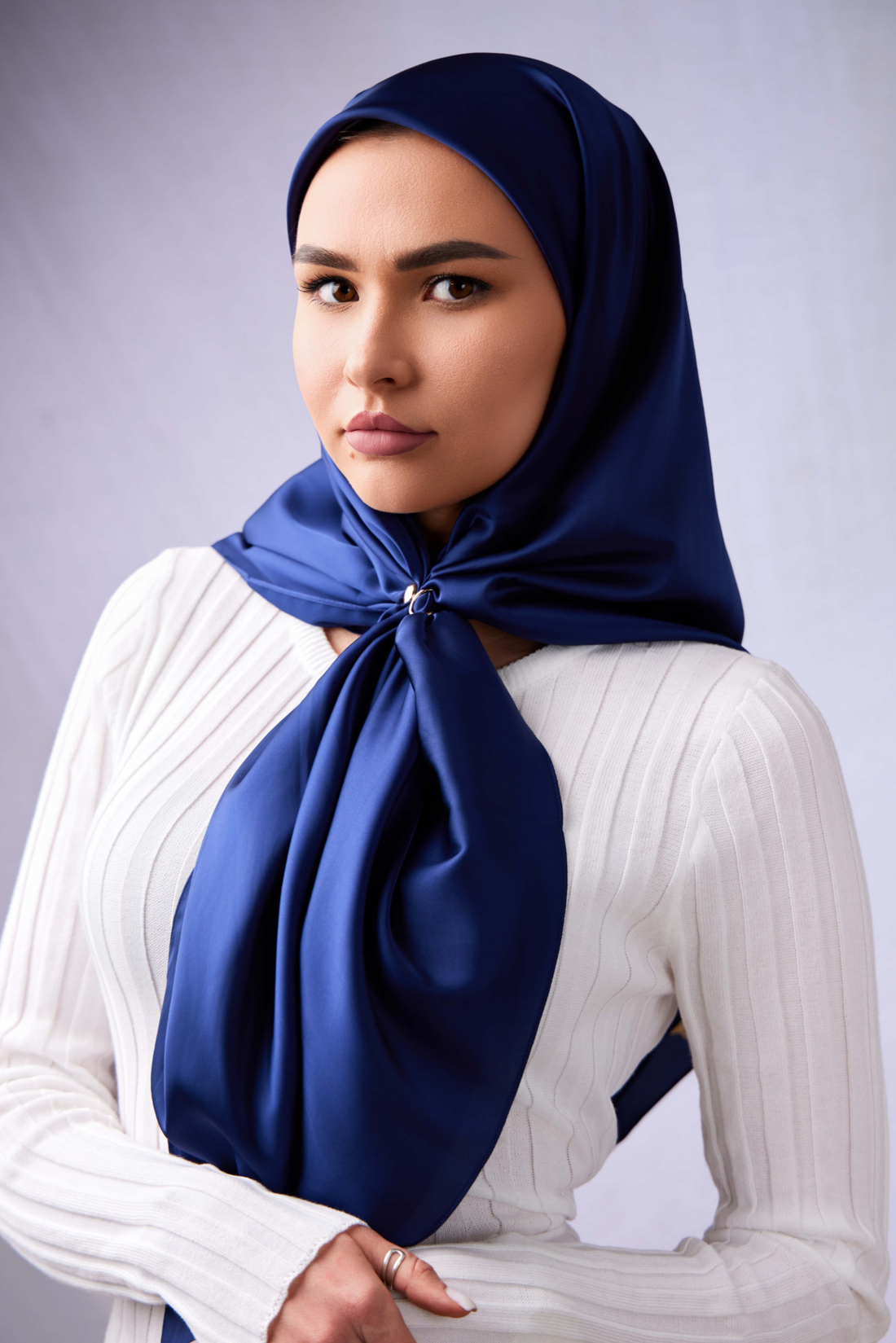 Plain Matte Silk ~ Ocean